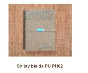 Sổ Tay Bìa Da PU PH02